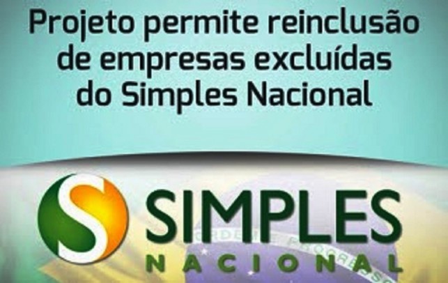 *APROVADA A REINCLUSÃƒO DE EMPRESAS NO SIMPLES NACIONAL