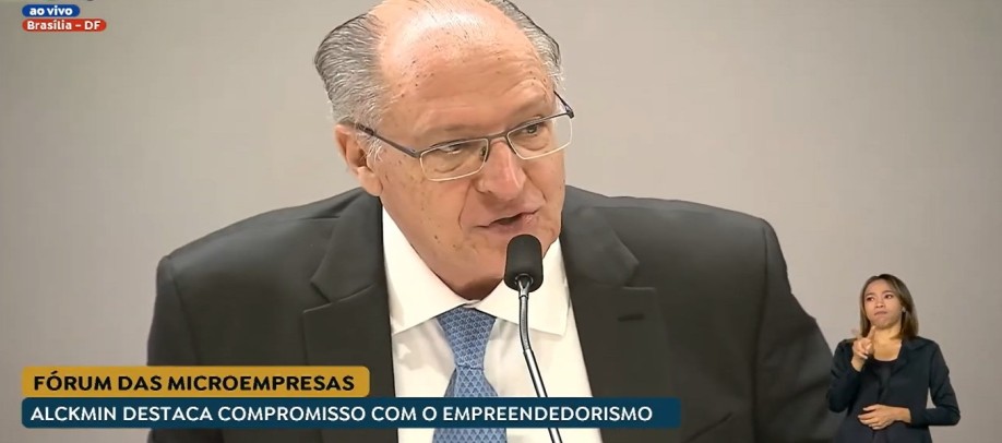 Presidente em exercício Geraldo Alckmin tem uma visão otimista para o ano de 2024