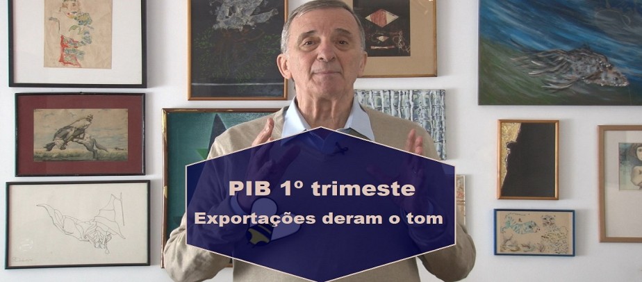 PIB + 0,8%: Exportações deram o tom