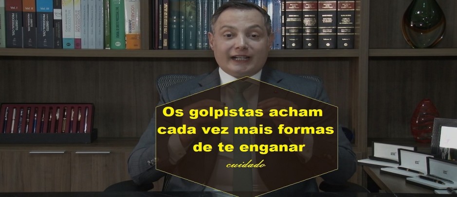 Golpistas acham novas formas de te enganar... cuidado!