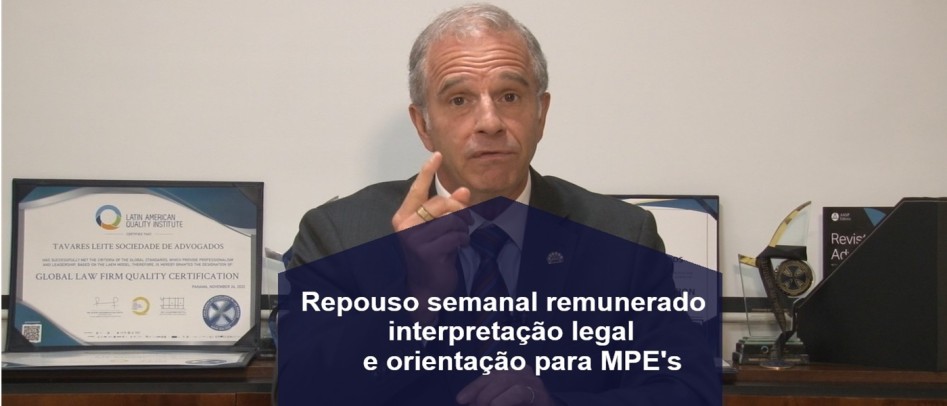 Repouso semanal remunerado: interpretação legal e orientação para micro e pequenas empresas