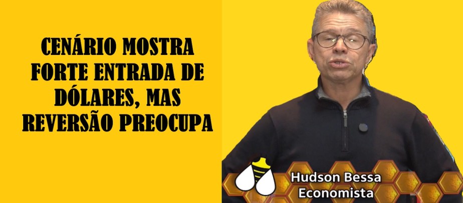 Cenário externo amplia entrada de dólares no Brasil, mas riscos de reversão preocupam