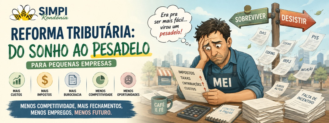 Reforma Tributária: do sonho ao pesadelo para pequenas empresas