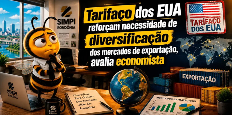 Tarifaço dos EUA reforçam necessidade de diversificação dos mercados de exportação, avalia economista