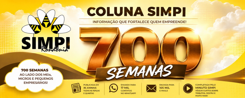 Coluna SIMPI completa 700 semanas levando informação e fortalecendo pequenos negócios